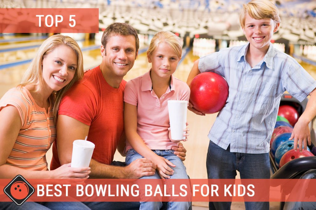 Family playing bowling - Title Picture for Best Bowling Balls for Kids